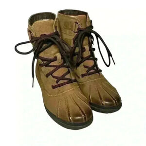 UGG Azaria Women Lace Up Ankle Boots Waterproof Chestnut US 6.5 /UK 5 /EU 37.5